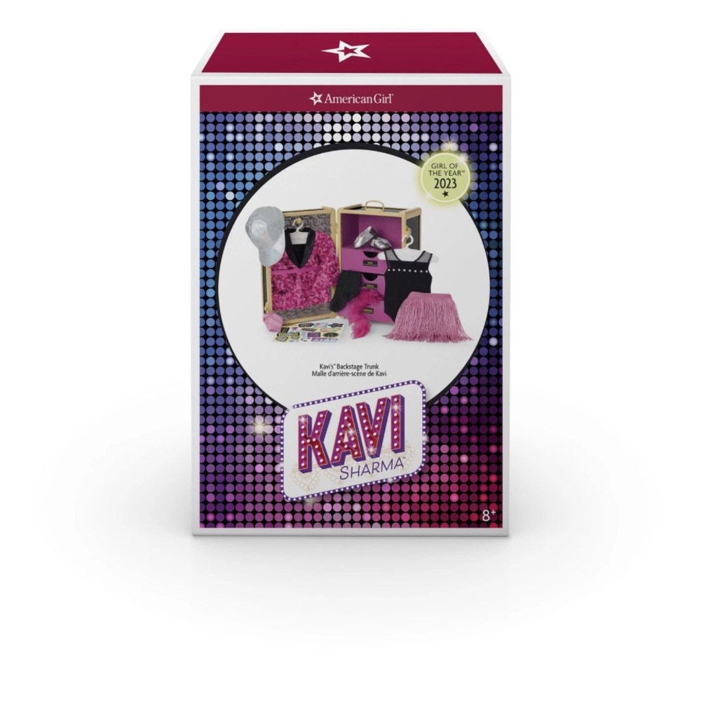 AMERICAN GIRL DOLL KAVI BACKSTAGE TRUNK 2023 Girl Of The Year NEW IN SEALED BOX - Picture 6 of 9
